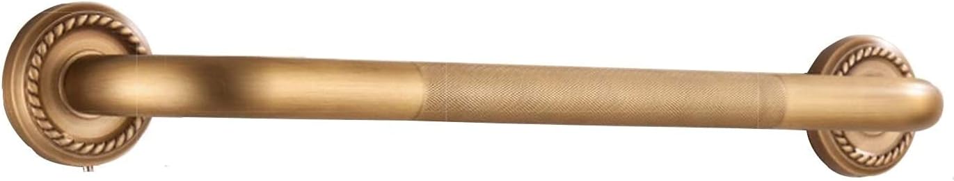 Home Bathroom Safety Handicap Grab Bar, Bathroom Grab Bar, Concealed Safety Brushed Armrest Auxiliary Bracket, Disabled, Old Man, High-End Wall-Mounted Shower Brass Twist