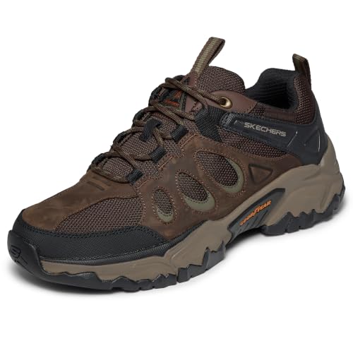 Image of Skechers Men's Terraform Selvin Boot | Casual, Relaxed Fit, Air-Cooled Memory Foam, Water Repellent, Goodyear Outsole