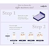 Wakefit 5-inch Hard & Soft Foam King Size Dual Comfort Mattress (72x72x5_7 Pressure Zone Foam)