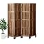 4 Panels Brown