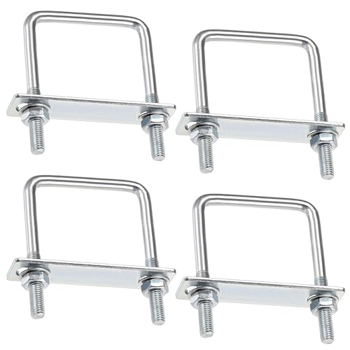 Boulons en U carrés M8 anti-rouille pour stopper les vibrations de votre remorque de bateau