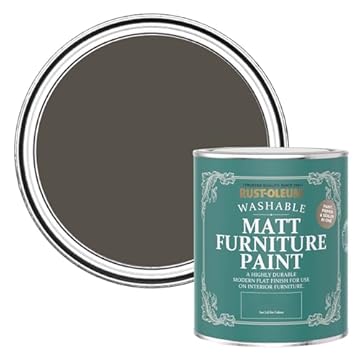 Rust-Oleum Brown Furniture Paint in Matt Finish - Fallow 750ml