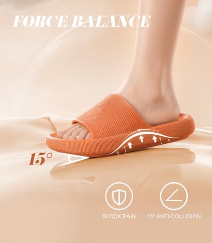Image of Leevar Cloud Slides for Women and Men - Soft, Comfy, Relax Cloud Slippers, Thick Sole, Non-slip Slides for Men, Easy to Clean, Shower, Swimming, Beach, Indoor and Outdoor Slides for Men