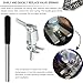66784 Stud Mount Valve Spring Compressor Removal Tool Remove & Install Valve Springs & Retainers Fit For All 3/8'' & 7/16'' Rocker Studs