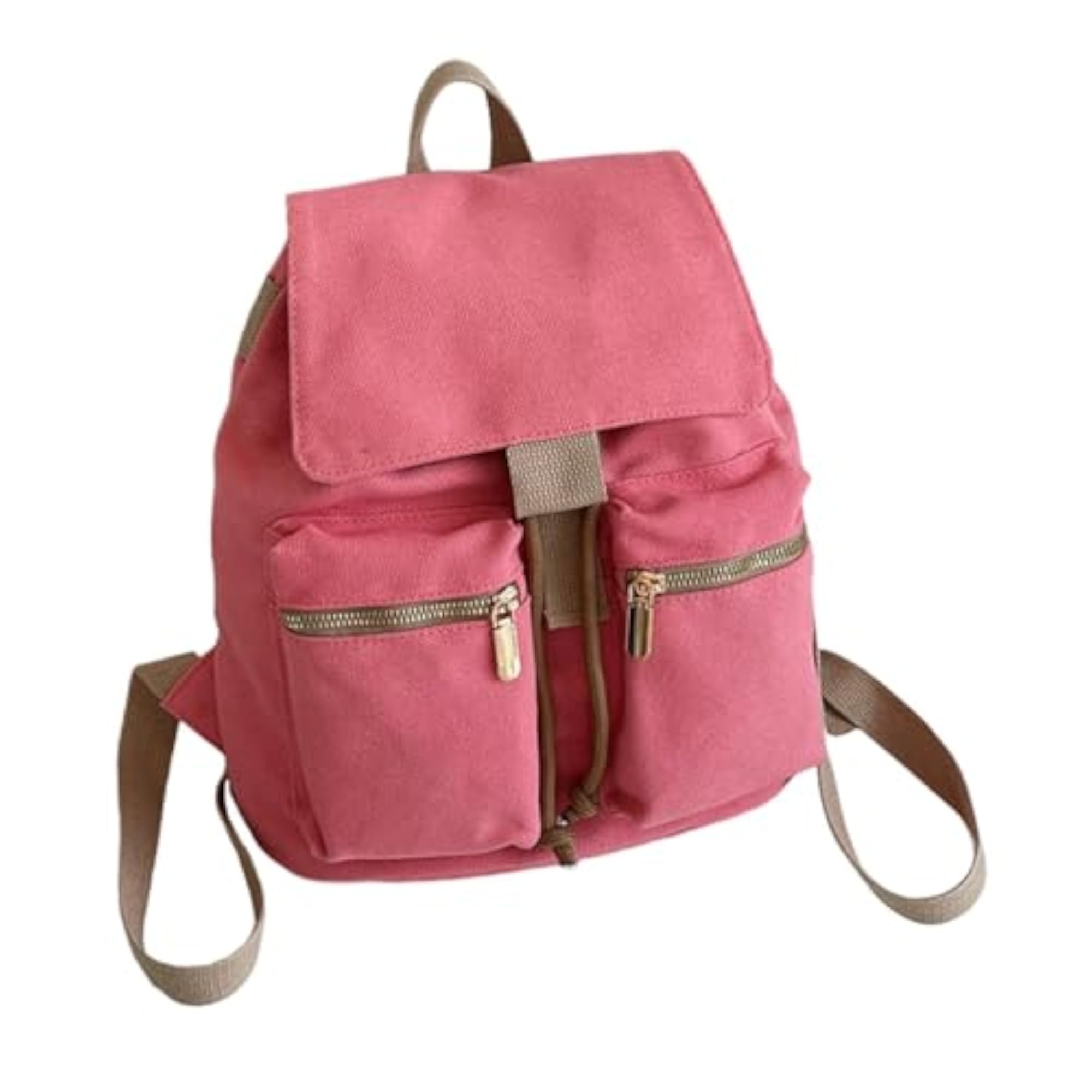 Canvas Backpack, Minimalist Design for Teens