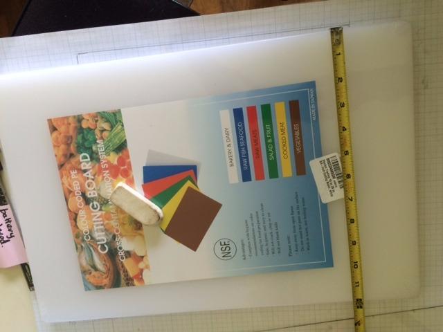 Amazon.com: Plastic Cutting Board 15x20 3/4