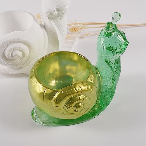 DIYBravo Stampo Vaso in Silicone di Lumaca, Stampo...