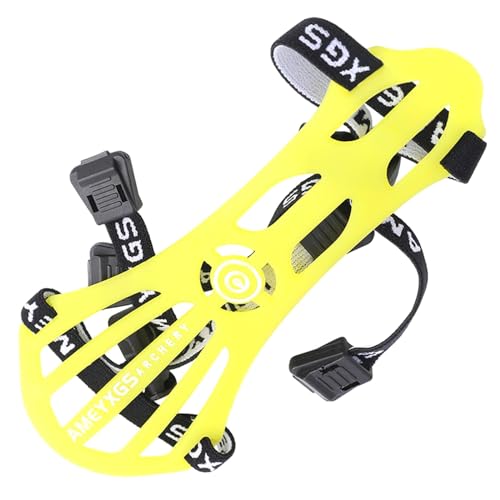 Archery Arm Guard, Archery Protective Gear, Arm Guard, Archery Accessories for Target Practice, Yellow