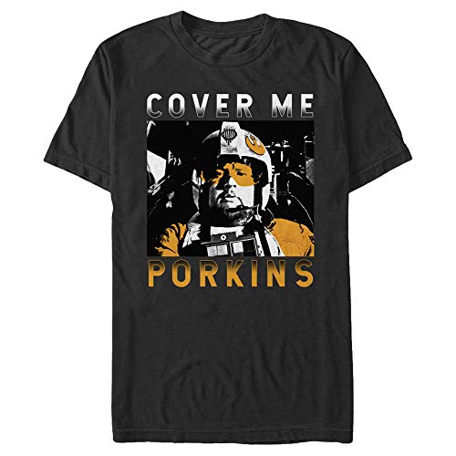 T-Shirt Homme Star Wars Cover Me Porkins Coupe Confortable