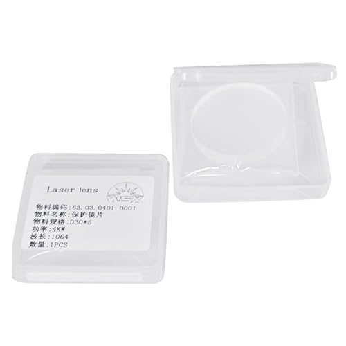 Startnow Laserschnitt-Schutzlinse, 20 x 3, 30 x 5 mm, 34 x 5, 37 x 7, WSX, Originalschutzlinse, 20 x 2 mm, 4 kW, 25,4 x 4, 1064 nm, Windows-Objektiv (WSX 20 x 3 (10 Stück)