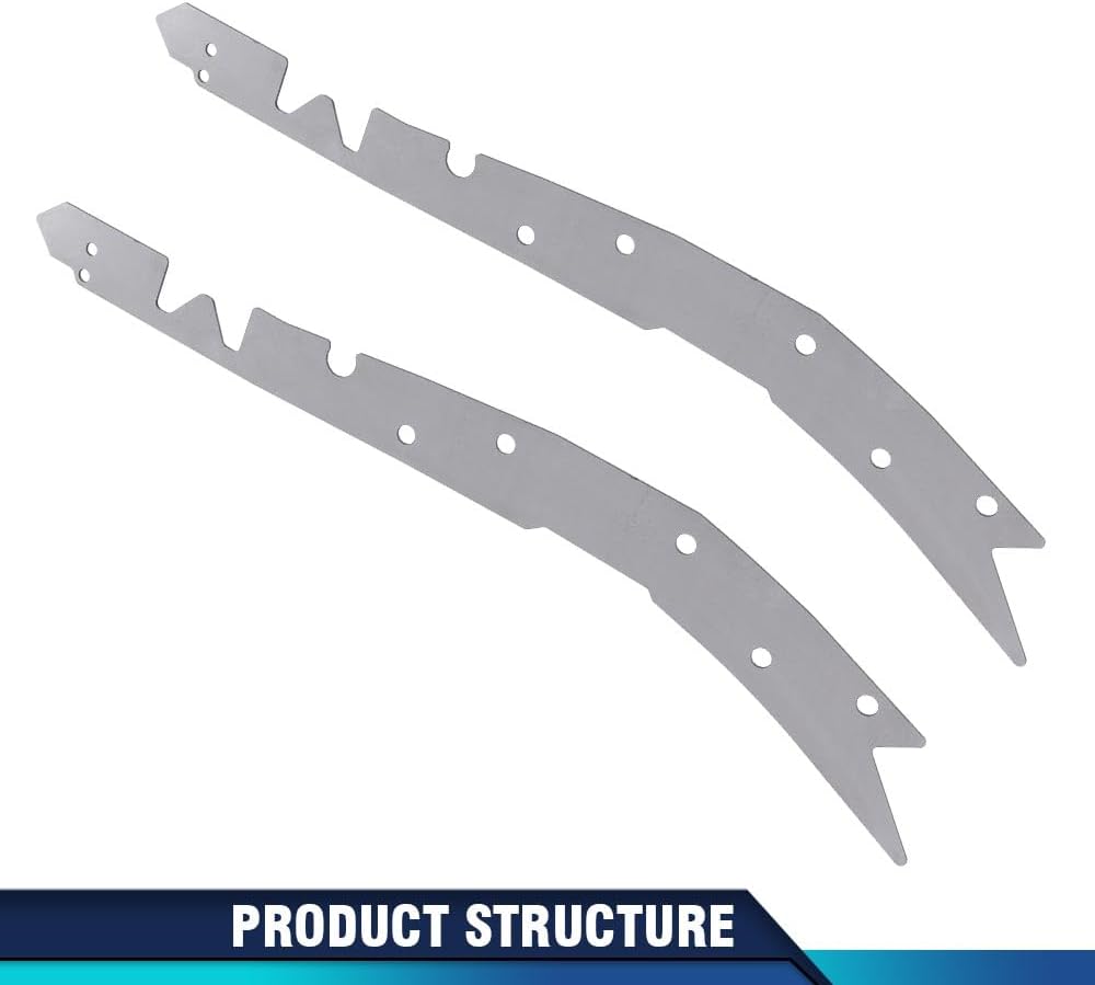 PIT66 Frame Rust Repair Plate Compatible with 1995 1996 1997 1998 1999 2000 2001 2002 2003 2004 Toyota Tacoma/Fit for Standard Cab, Extended Cab and Double Cab Frame Rails