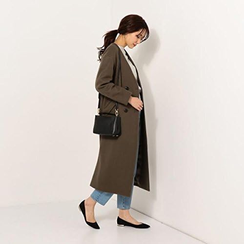 Amazon ジュエルチェンジズ Jewel Changes Joc ノーカラー ダブルコート 2 Dk Green 38 コート ジャケット 通販