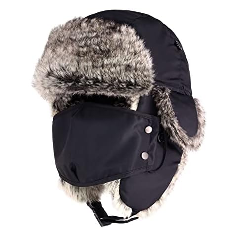 CHOK.LIDS Waterproof Winter Trapper Bomber Hats Cover