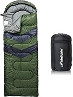 MalloMe Sleeping Bags for Adults & Kids Sleeping Bag 3-4 Season - Ultralight Backpacking Sleeping Bag Cold Weather & Warm, Lightweight Compact, Single Adult Girls Boys Winter Sleep Camping Accessories