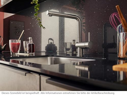Économie d'eau garantie avec le robinet BLANCO LINUS-S or