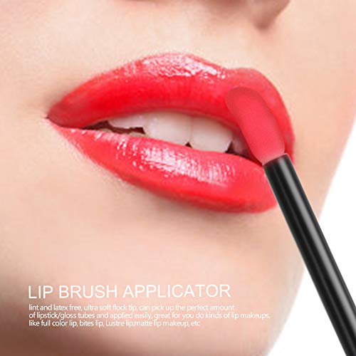 Teenitor 200 Pcs Disposable Mascara Brushes And Lip Wands Makeup Applicators Lip Gloss Tester Eyelash Brushes Wands Spoolie #TOP2