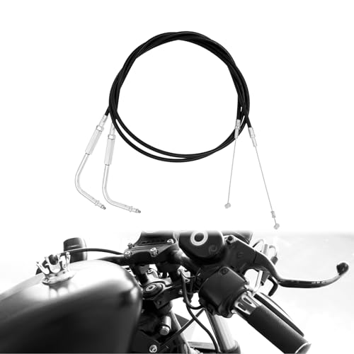 Câble d'accélérateur moto Heritage Road King pour longs trajets de 100 cm en fil d'acier