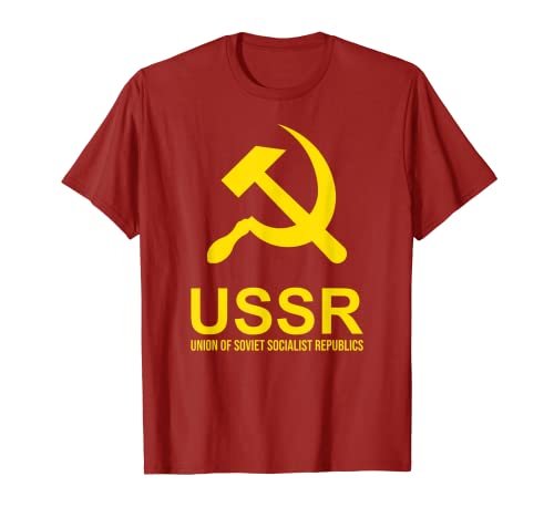 CCCP URSS SOVIET UNION RETRO VINTAGE FRÍA ESTILO Camiseta