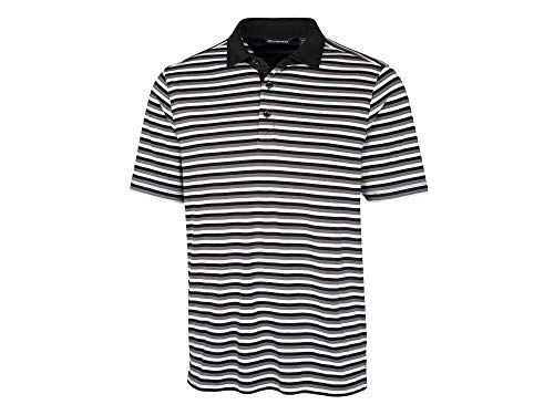 Chemise Cutter & Buck homme noir M coton extensible manches longues