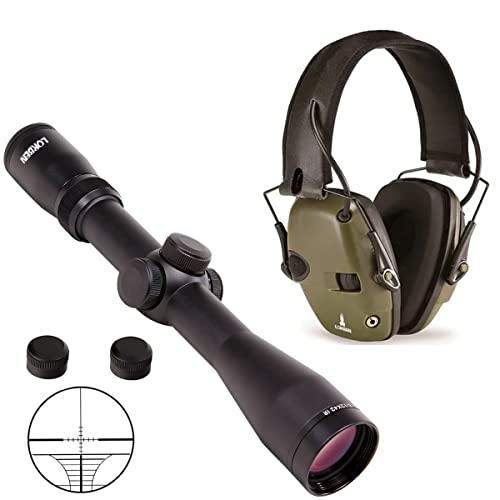 Luneta Mira Telescópica 3-9x40 Retículo Preto Airsoft Paintball GT5005
