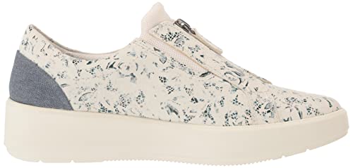 Clarks Clarks Women's Layton Rae Sneaker, Blue Floral Textile, 11 Medium US