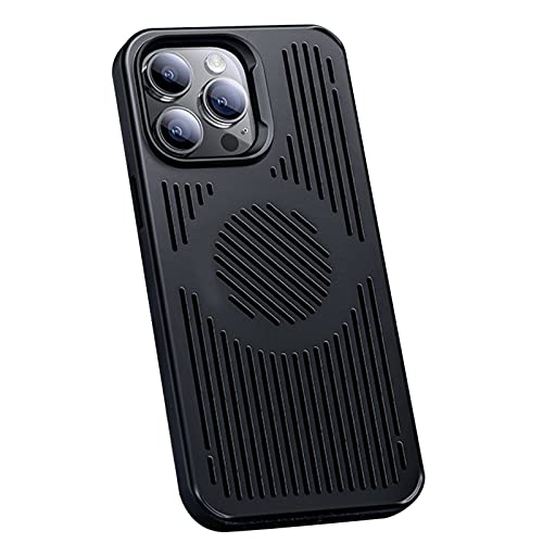 KVIBEO Coque pour Iphone 14 Pro Max/14 Plus/14 Pro/14, Antichoc Case avec Dissipation Thermique Et Supporte La Charge sans Fil Anti-Dérapage Protection Case,14 Pro Max 6.7"