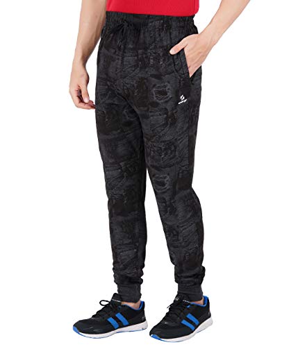 Image of GUIDE Men's Regular Fit Printed Trackpants