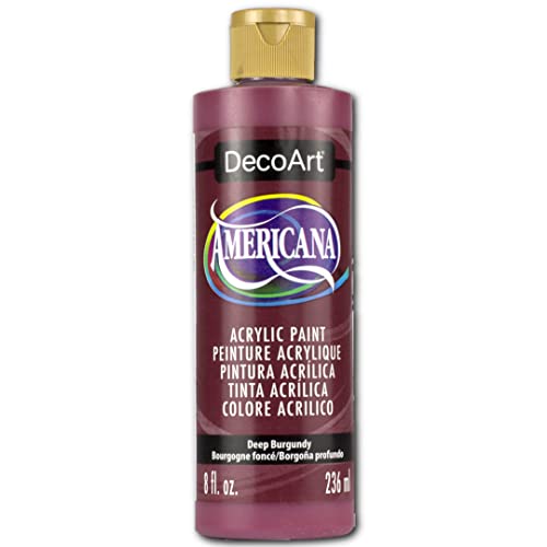 Image of DecoArt DA128-9 Americana Acrylics, 8-Ounce, Deep Burgundy