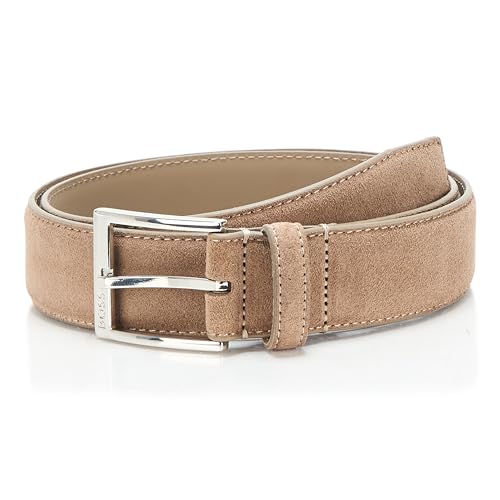 BOSS Men's Elloy Suede Leather Belt2