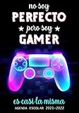  Agenda Escolar 2021-2022 Gamer: Especial Para Jugadores Con Ilustraciones  Dia Por Pagina  A5  Ideal para Estudiantes de Primario Secundaria y Preparatoria