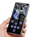 MP3プレーヤー 64GBカード付き Bluetooth5.0対応 128GB拡張可能 2.4インチ画面表示 HIFI デジタルオーディオプレーヤー スピーカー内蔵 多機能音楽プレーヤー 音楽再生/録音/FMラジオ/電子ブック/語学学習/ABリピート/倍速再生 Type-C急速充電 超軽量85g 通勤/通学/スポーツ/ランニングに適用 日本語説明書付