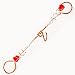Best Copper Hummingbirds Tube Feeder See-Saw - Perfect for Nectar Feeders - New Bee & Wasp Proof Design