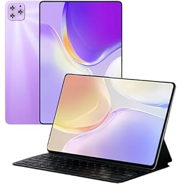 Tablet X95 Pro,8GB RAM,256GB ROM,Dual-SIM,Tela Imersiva de 10.1', Câmera Traseira 32MP, Câmera frontal de 16MP, Wifi, Android 13, 5G, 8800mAh Bateria (roxo)