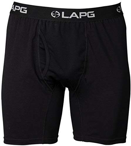 LA Police Gear Tac Comfort Tagless Boxer Brief, Open Fly, Soft Cotton, Stretch Underwear