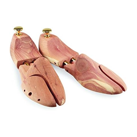 Mens Size UK 9 Cedar Shoe Trees By Cathcart Elliot - Aromatic Cedarwood (EU43) Cover