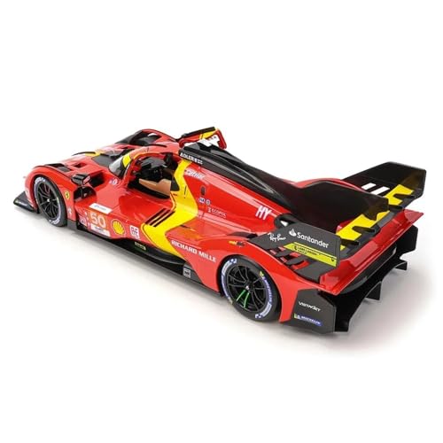 Modelo de coche Ferrari 499P 1:18 de aleación y lujo miniatura 3