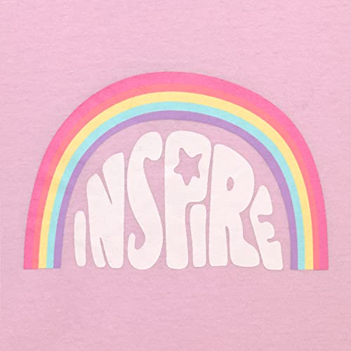 Btween Girls 4-Piece Summer Tops | Fashionable Short Sleeve T-Shirt | Casual Daily Shirt For Kids - Assorted Colors #TOP7