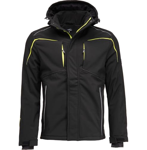 BWOLF CLIFF Gefütterte Softshelljacke Herren Wasserdicht Outdoor Jacken...