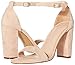 The Drop Women's Rebecca Heeled Sandal, Blush Micro, 7 B US