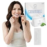 Pro White Advanced Teeth Whitening Strips - Teeth Strips with Fresh Mint Flavor- Whitening Strips with 14 Applications for Easy Daily Use - Refresh Your Smile with Fast Acting Teeth Whitening Strips