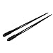 Mophorn Hay Spears 2 Square 49Inch Hay Bale Spear 3000LBS 1.75Inch Wide Hay Spear Attachment Spike Fork Tine with Sleeve Nut (49Inch Black)