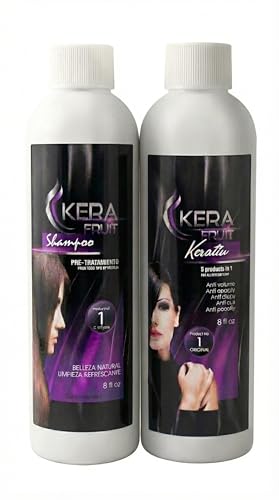 KERA FRUIT Cirugia Capilar 8 OZ Tratamiento Capilar Anti Volumen Anti Frizz