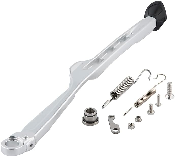 Dirt Bike Kickstand Side Stand Kickstand Spring for EXC EXCF XCW XC XCF 125 150 250 300 350 450 2023 2024 Enduro (Silver)