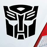 bvb autoaufkleber klein Autoaufkleber in einer von 18 Farben: für Transformers Fans Comic Movie - Inkl. Anleitung zum einfachen und schnellen Aufbringen