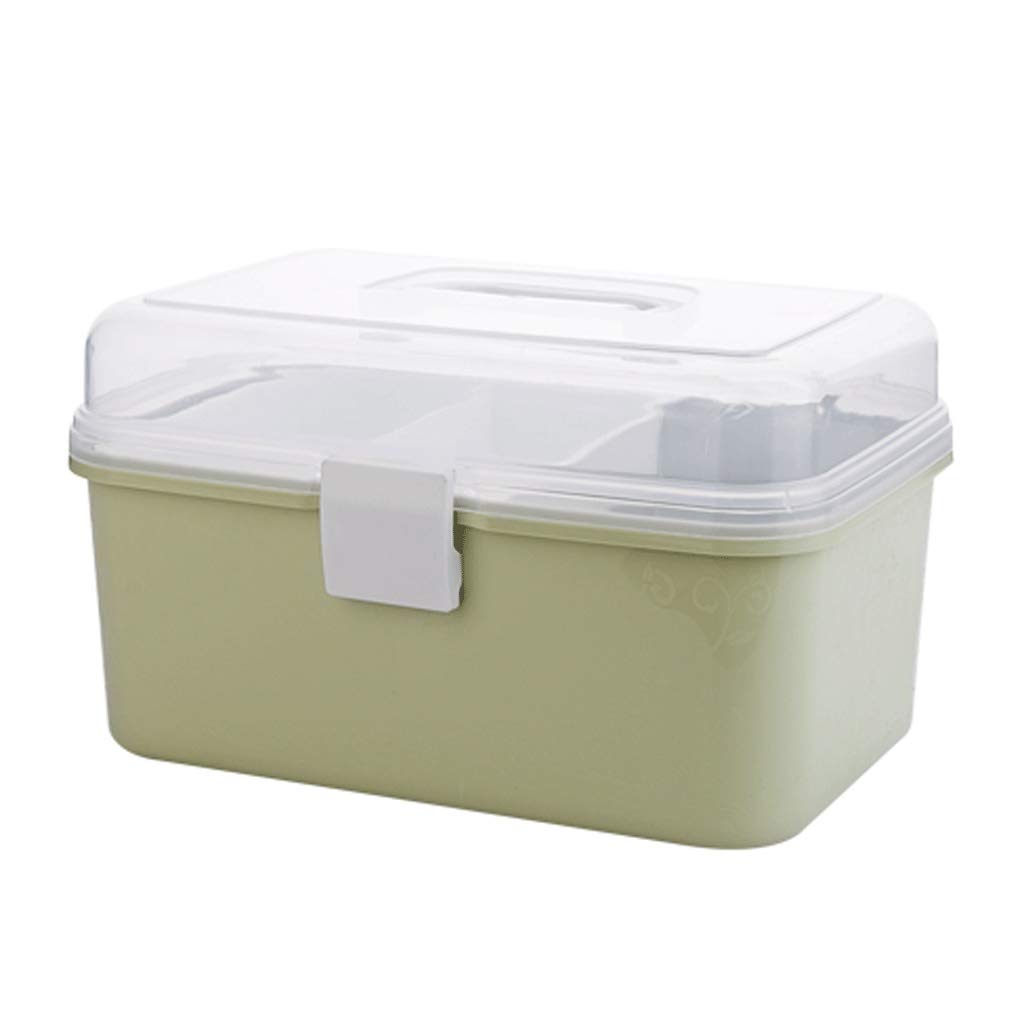 Caja de la medicina XMING con compartimentos prácticos para organizar remedios