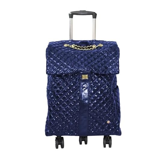 Quilted Roller Travel Bag for Women