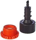 conexiones electricas macho hembra Brand: Claber Claber Conexión para Tubo 1/2\"-1/4\" con roscas de 1/2\" y de 3/4\"