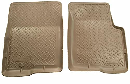 HUSKY LINERS Classic Style Serie | Bodeneinlagen vorne – Hellbraun | 35113 | passend für Toyota Tacoma Access Cab/Standard Cab 1995–2004 2 Stück