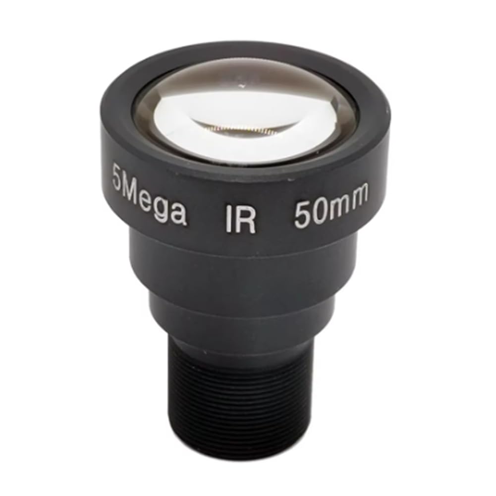HD 5MP M12 CCTV-Kameraobjektiv mit Langer Brennweite, 50 Mm, 5 Megapixel-Objektiv für Analoge AHD-IP-Überwachungskamera