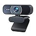 Produktbild RaLeno Full HD 1080P Webcam mit Dual Mikrofon, 80 ° Weitwinkel Internet Kamera mit Autofokus, Plug & Play, für Zoom, Skype, Win10, Mac OS X, Android